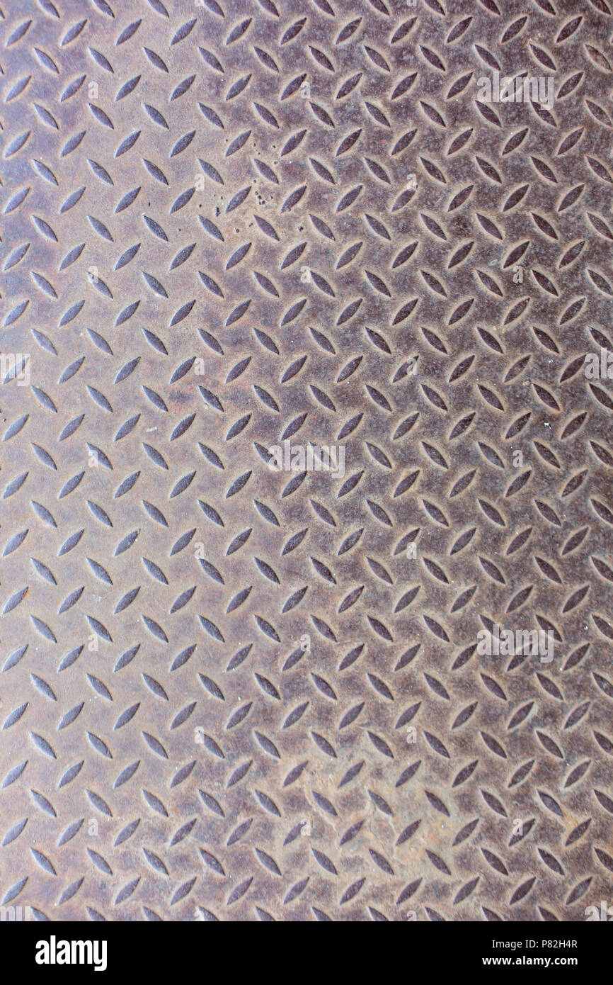 Metallic embossed rusty background and texture Stock Photo