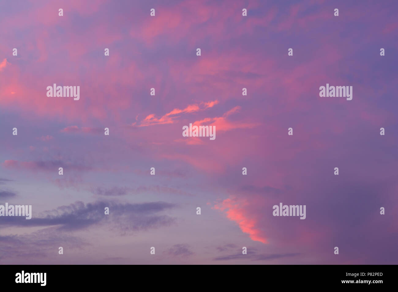 Sunset color sky night stormy hi-res stock photography and images - Alamy