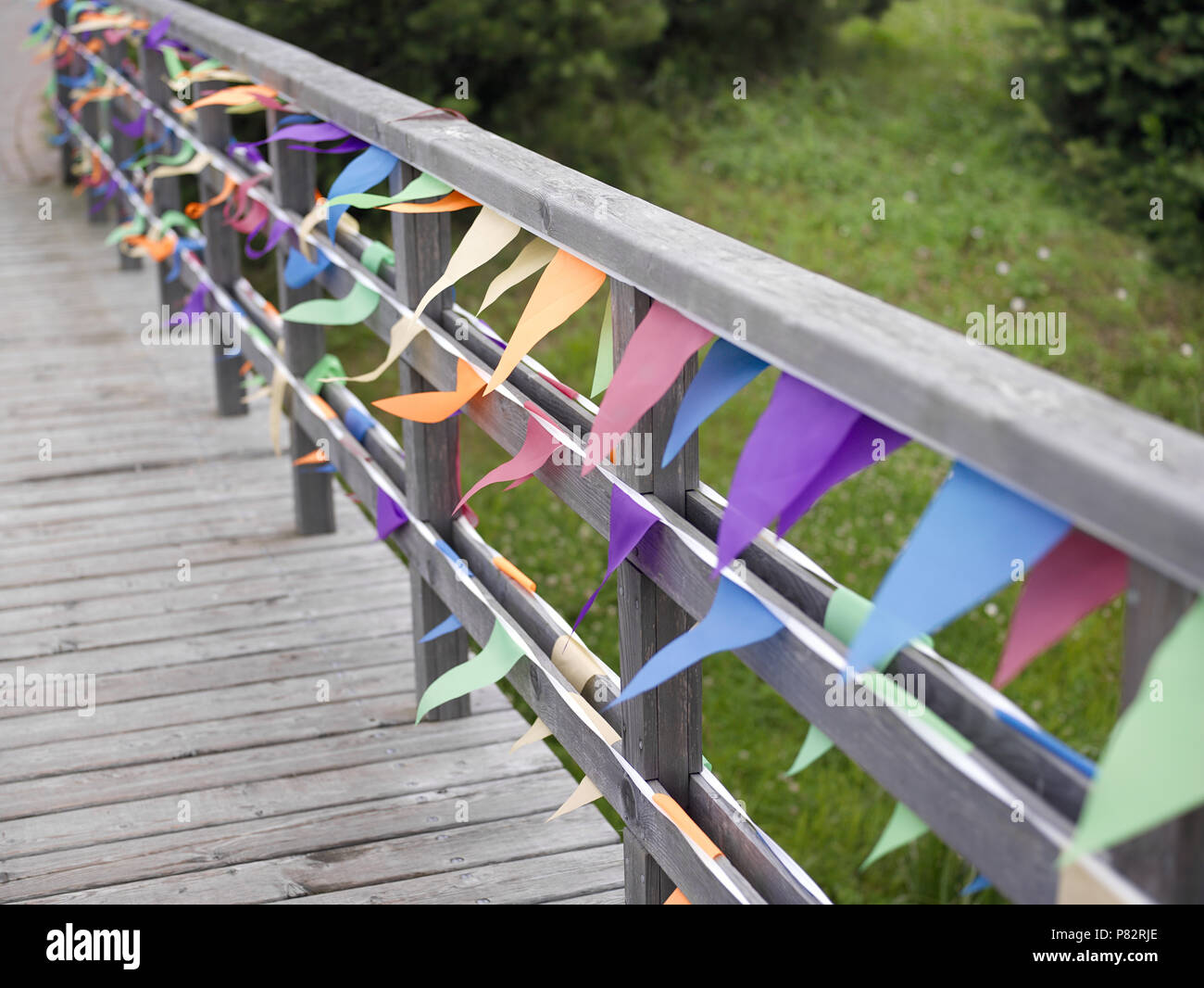 Festive flags background hi-res stock photography and images - Alamy