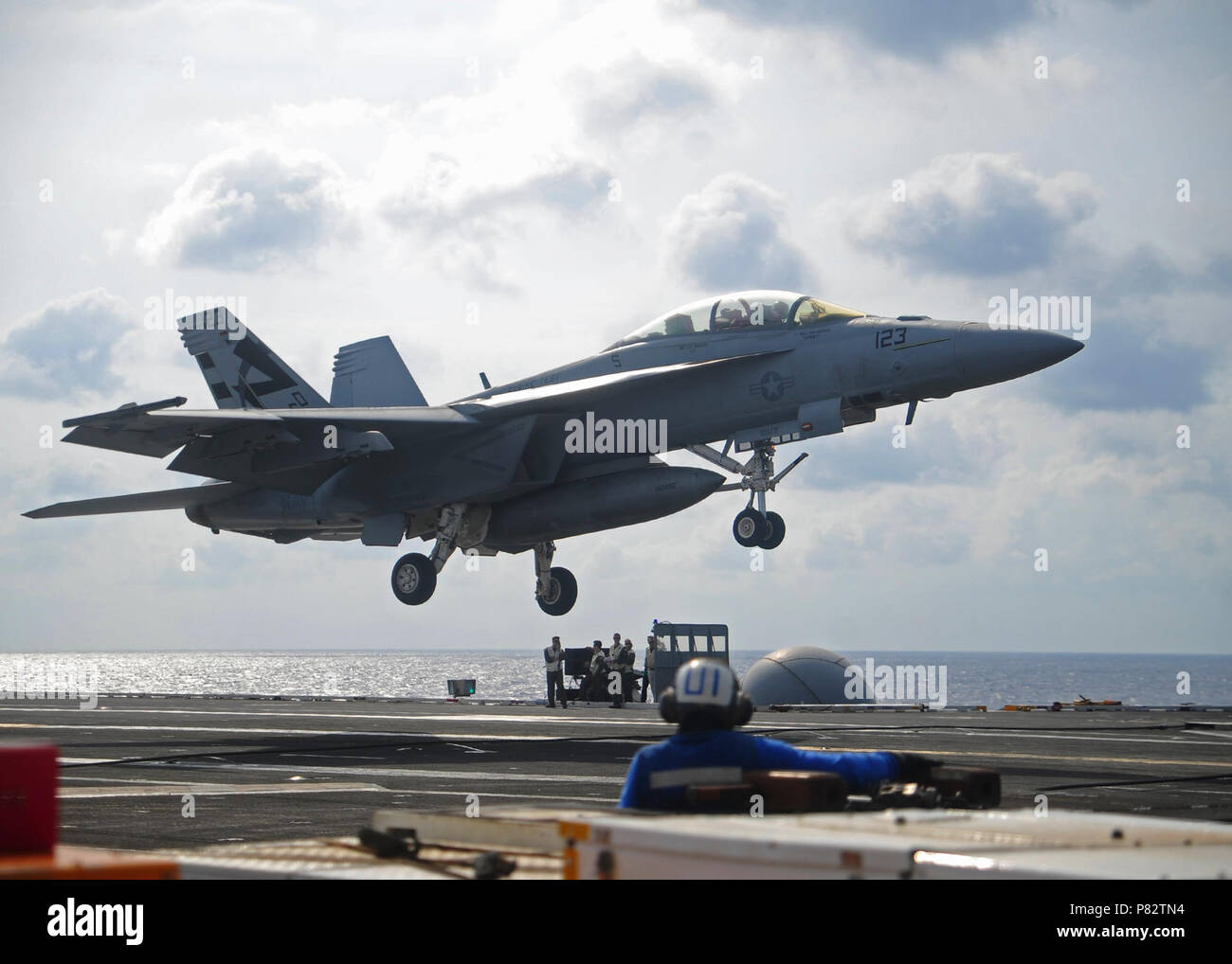 ATLANTIC OCEAN (June 24, 2016) An F/A-18F Super Hornet from Air Test ...