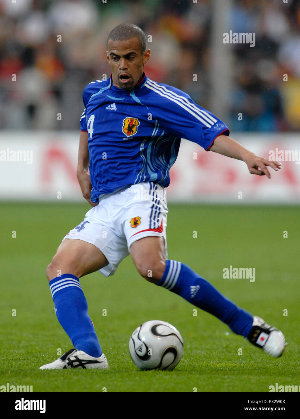 BayArena Leverkusen Germany 30.5.2006 football friendly match Germany vs  Japan 2:2 --- ALEX (JPN Stock Photo - Alamy