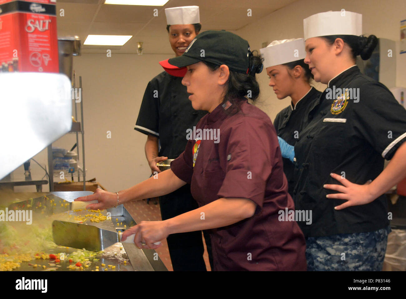 BANGOR, Wash. (Sept. 21, 2016) Naval Base Kitsap (NBK) culinary