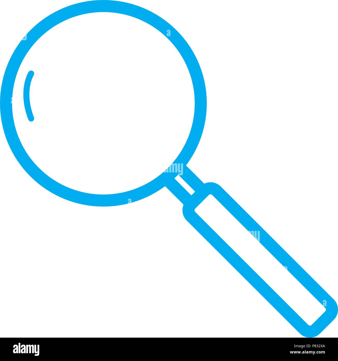 search icon, web icon vector template Stock Vector