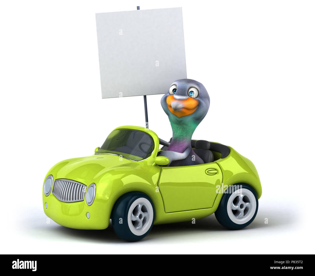 Pigeon car Cut Out Stock Images & Pictures - Alamy