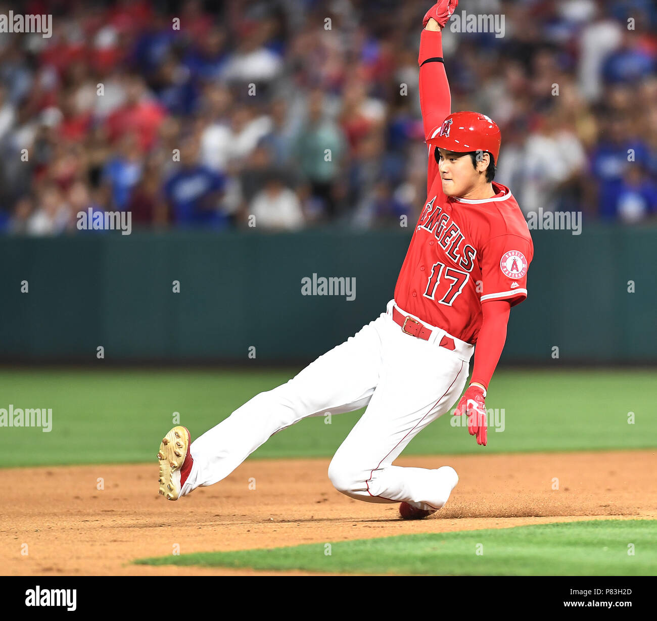 Ohtani jersey hi-res stock photography and images - Alamy
