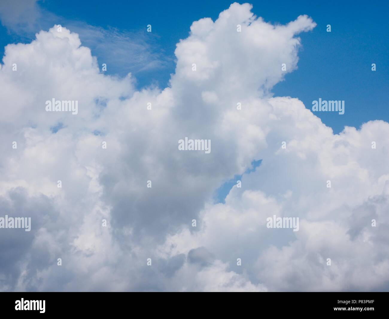 Sky and clouds seen from Korea Cheongju city Stock Photo - Alamy