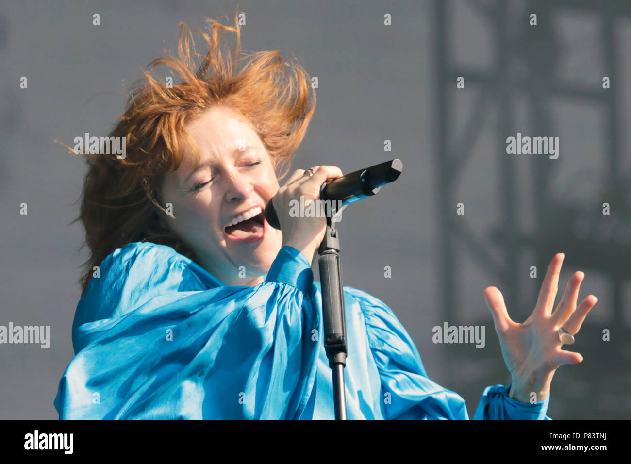 Alison Goldfrapp performs at Barclaycard present British Summer Time