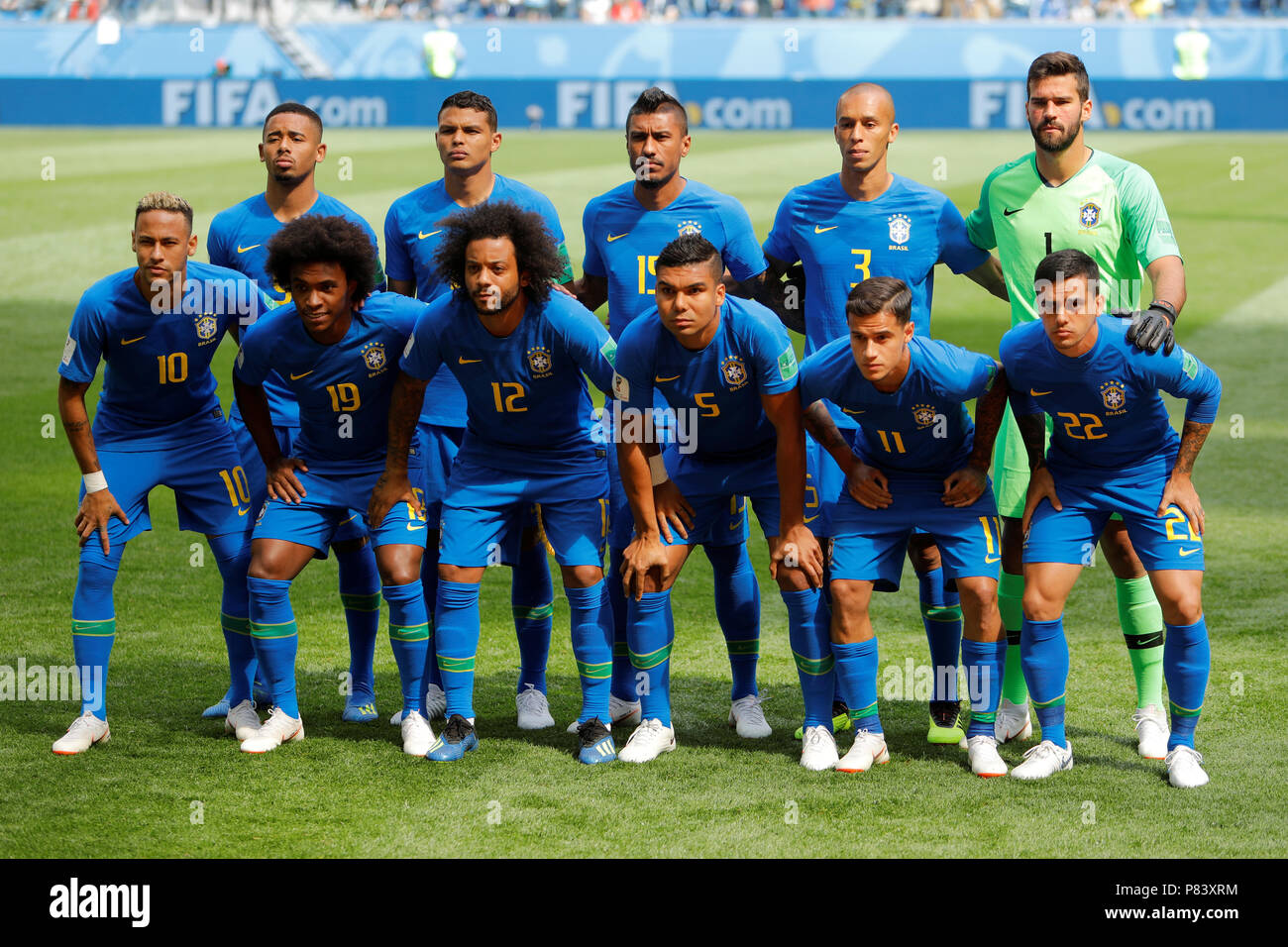 FIFA World Cup 2018 Official squad: Group E – Team 17 – Brazil