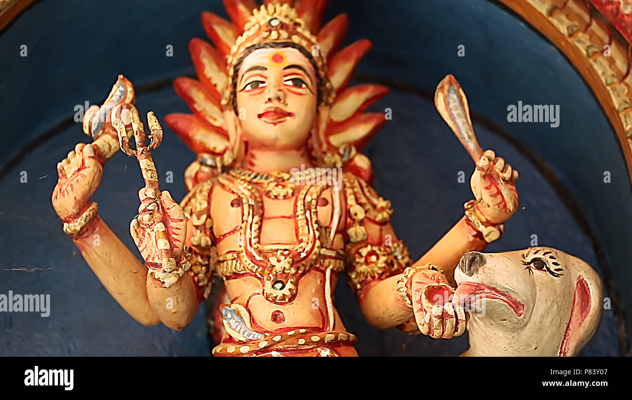 Hindu god worship indian art india hi-res stock photography and images ...
