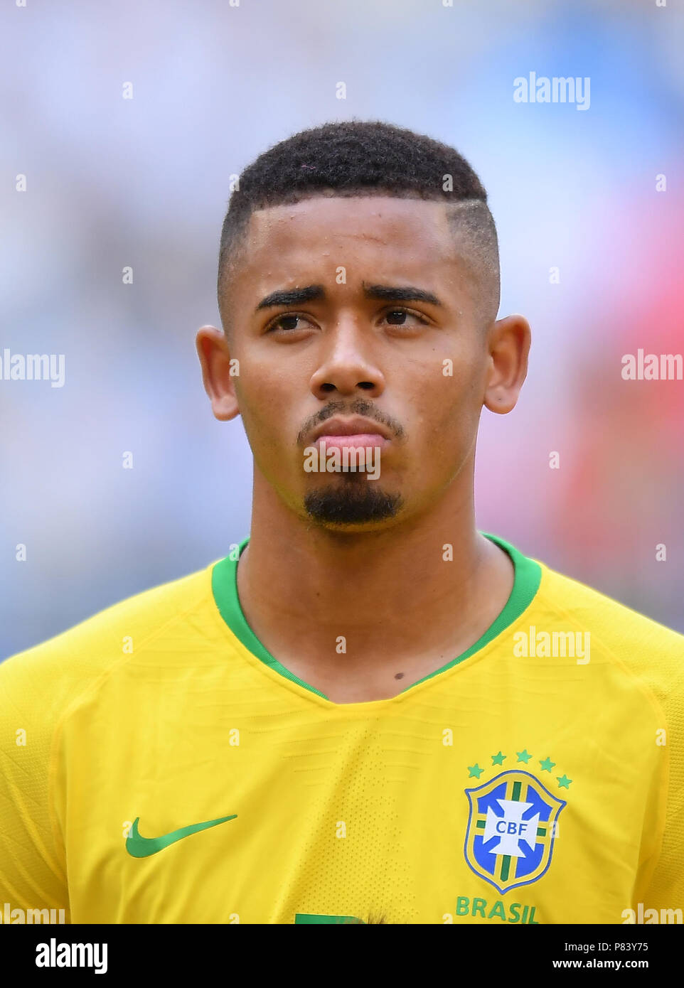 Gabriel Jesus Brazil Stock Photo Alamy