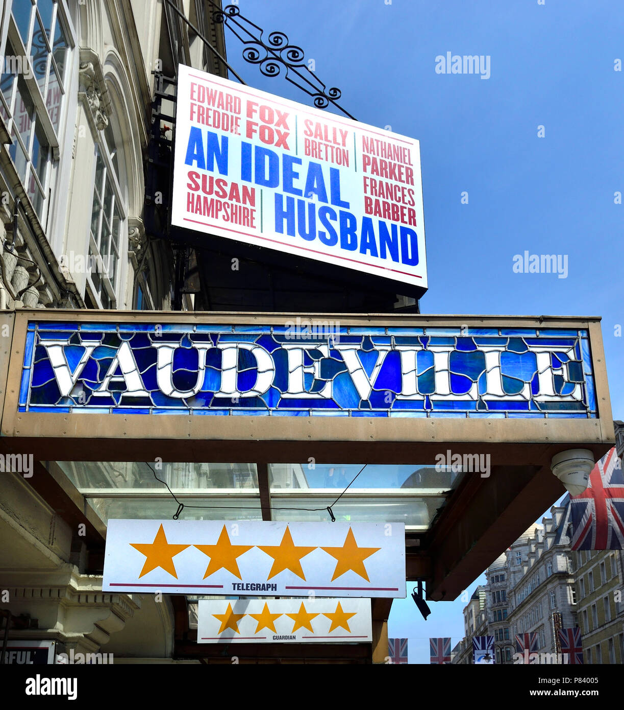 'An Ideal Husband' (Oscar Wilde) at the Vaudeville Theatre, Strand. London, England, UK. Stock Photo