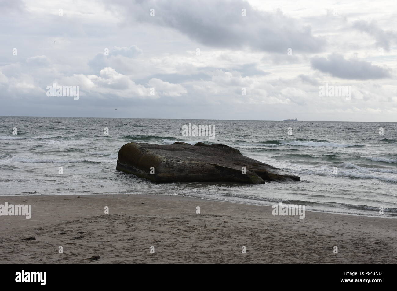 Skagen Nordsee Ostsee Bunker Stock Photo Alamy