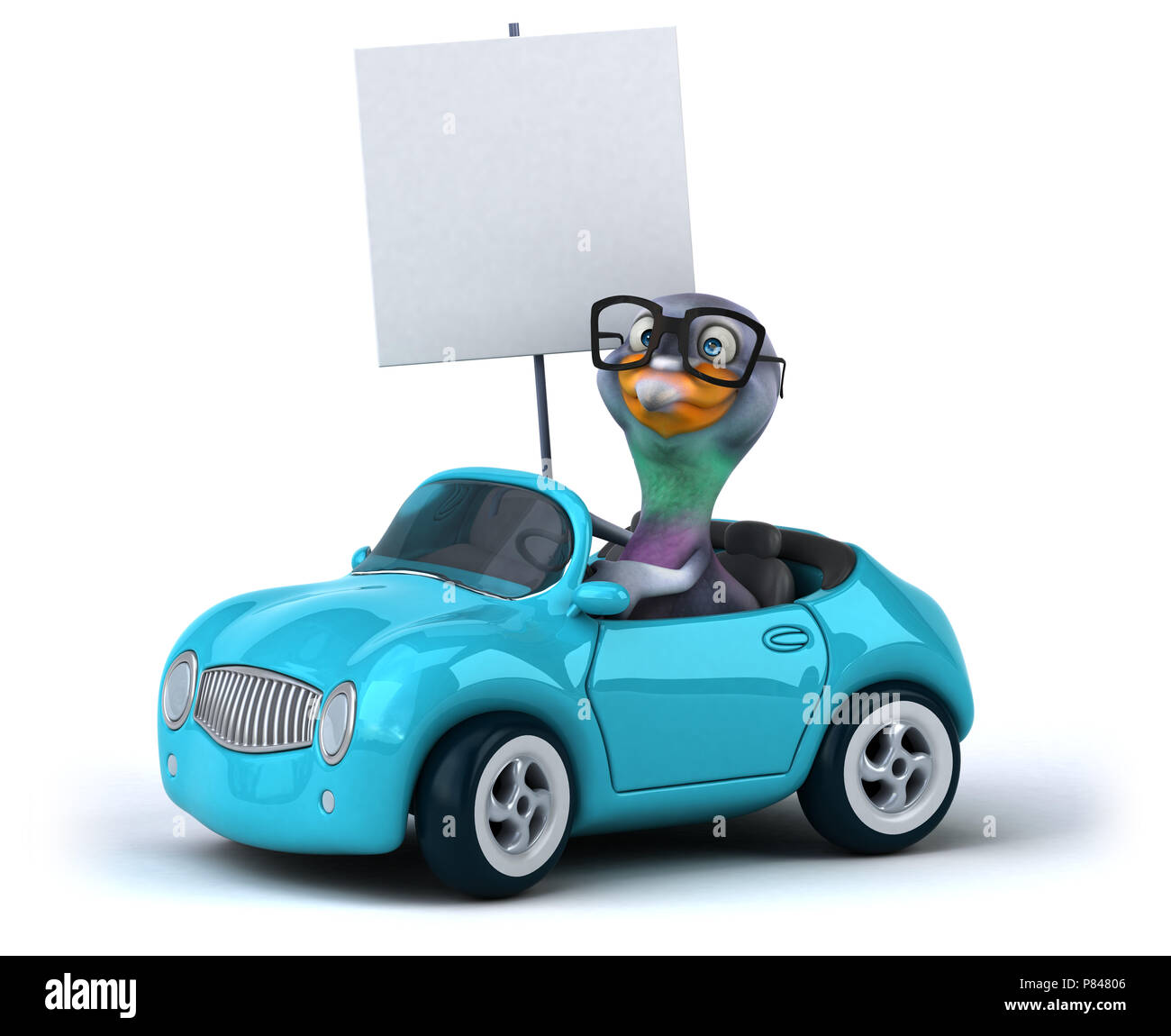 Pigeon car Cut Out Stock Images & Pictures - Alamy