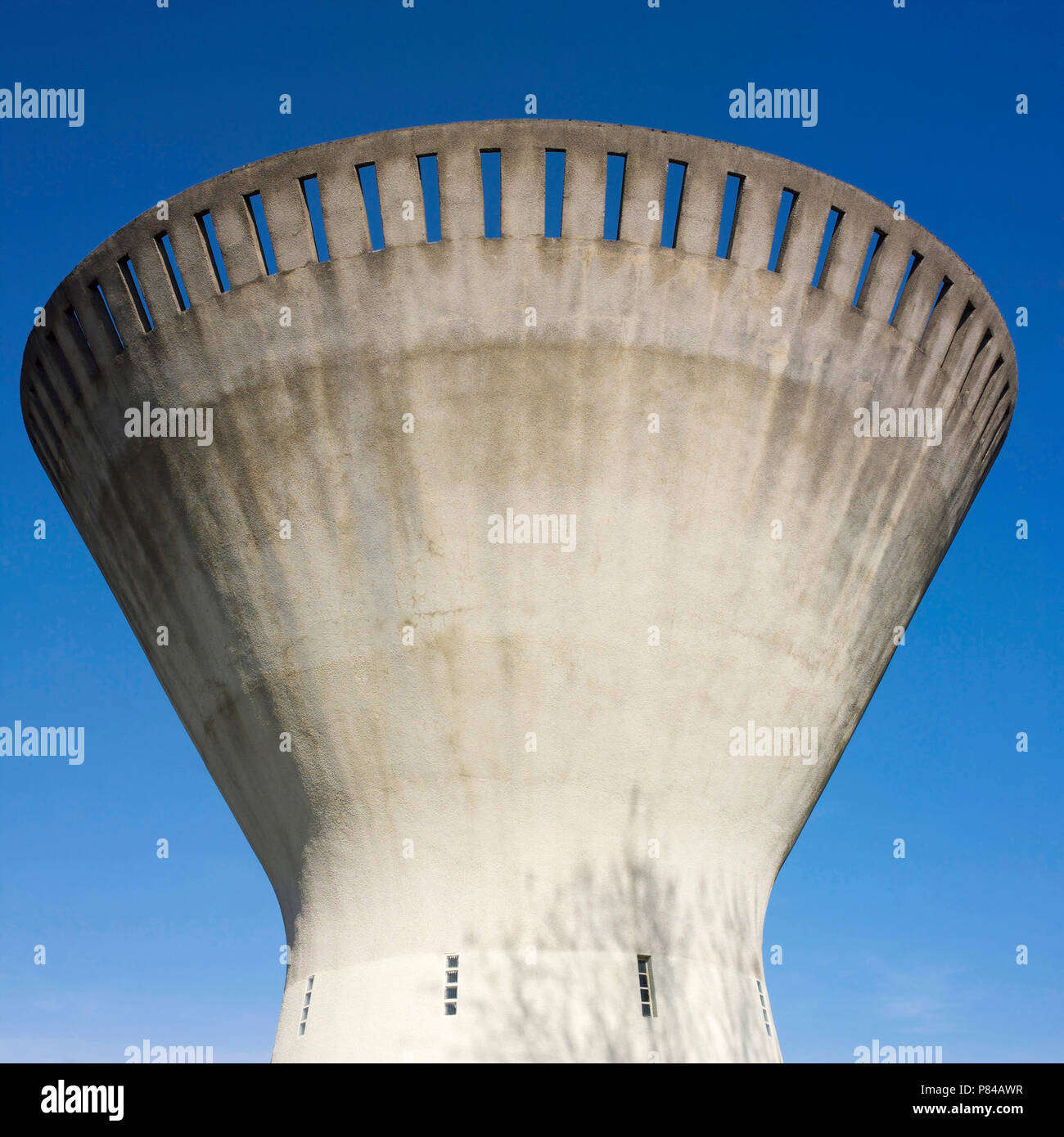 Waste water treatment plant in France Stock Photo Alamy