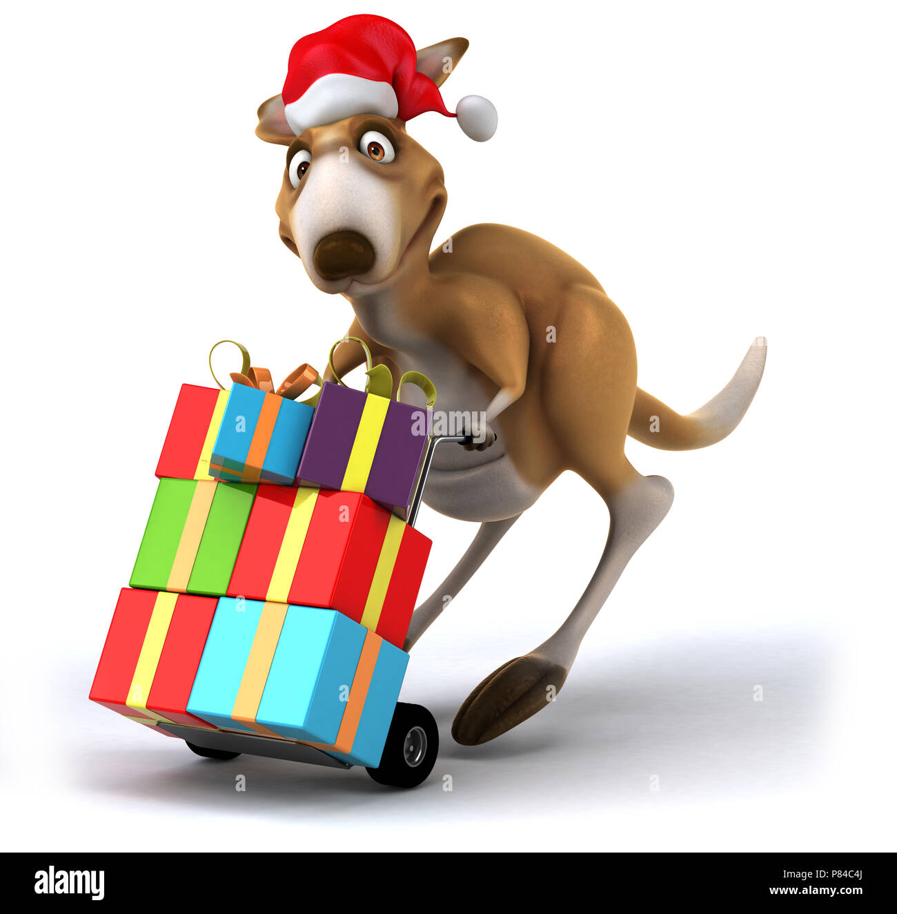Kangaroo santa hi-res stock photography and images - Alamy