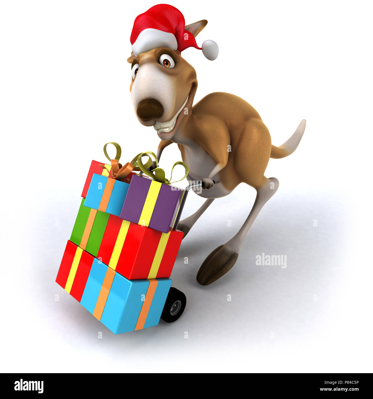 Kangaroo santa hi-res stock photography and images - Alamy