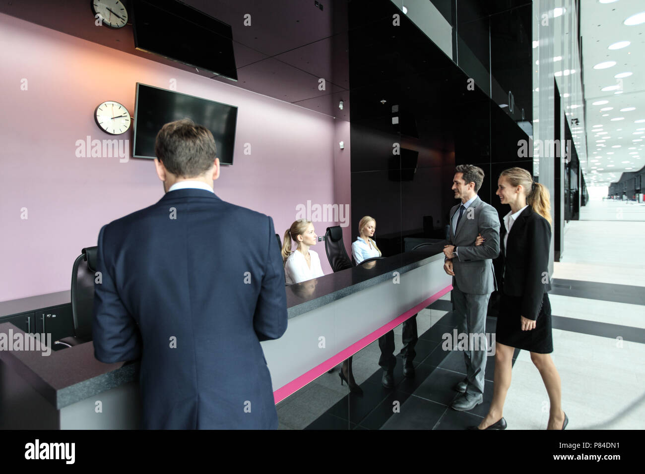 Customer Service Desk Airport High Resolution Stock Photography and