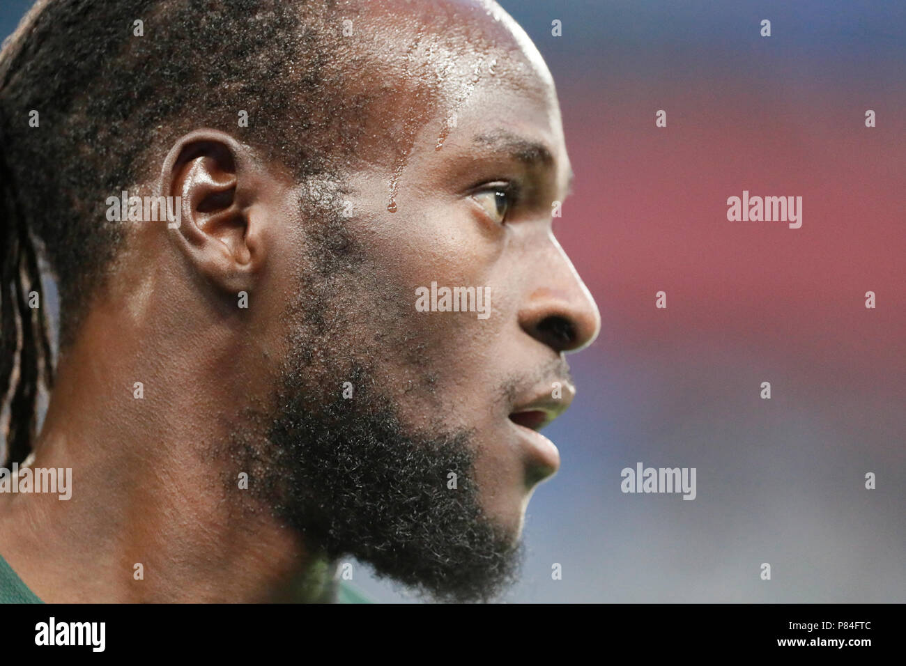 SAINT PETERSBURG, RUSSIA - JUNE 26: Victor Moses of Nigeria national team during the 2018 FIFA World Cup Russia group D match between Nigeria and Argentina at Saint Petersburg Stadium on June 26, 2018 in Saint Petersburg, Russia. (MB Media) Stock Photo