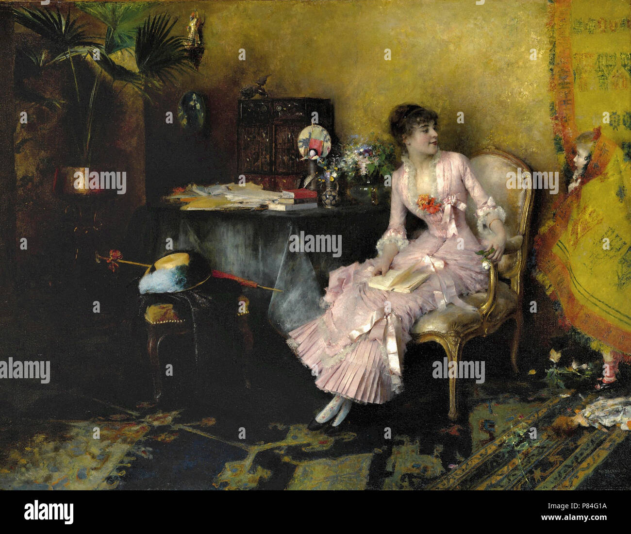 Der Musiker Pascal Adolphe Jean Dagnan Bouveret main image 1