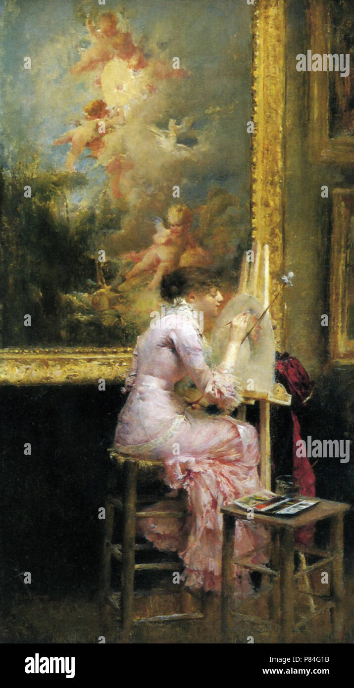Tableau Étude De Nu Masculin - Pascal Dagnan Bouveret, Impression Sur Toile