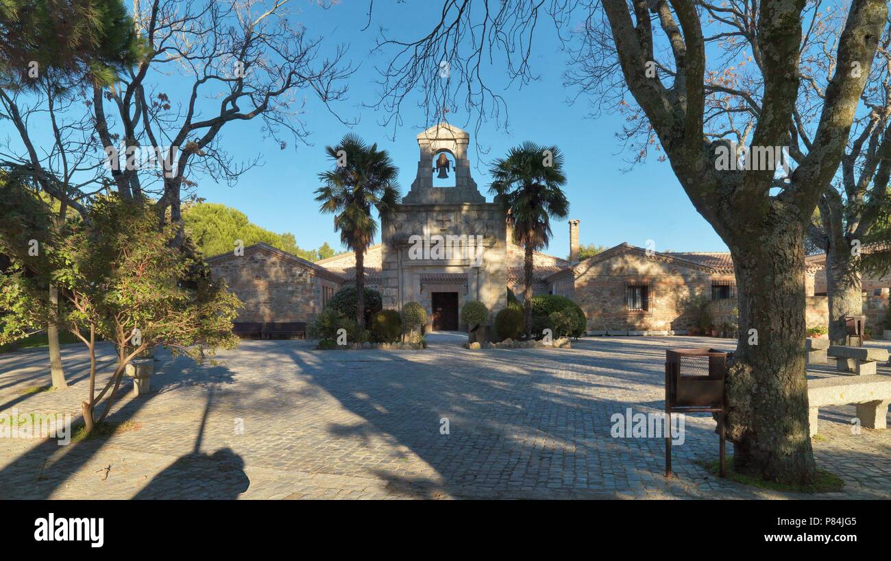 ERMITA DE NUESTRA SEÑORA DE LOS REMEDIOS. FACHADA Stock Photo Alamy