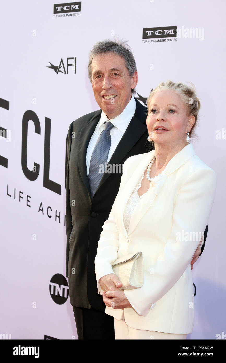 American Film Institute Lifetime Achievement Award to George Clooney at the Dolby Theater on June 7, 2018 in Los Angeles, CA  Featuring: Ivan Reitman, Genevieve Reitman Where: Los Angeles, California, United States When: 08 Jun 2018 Credit: Nicky Nelson/WENN.com Stock Photo