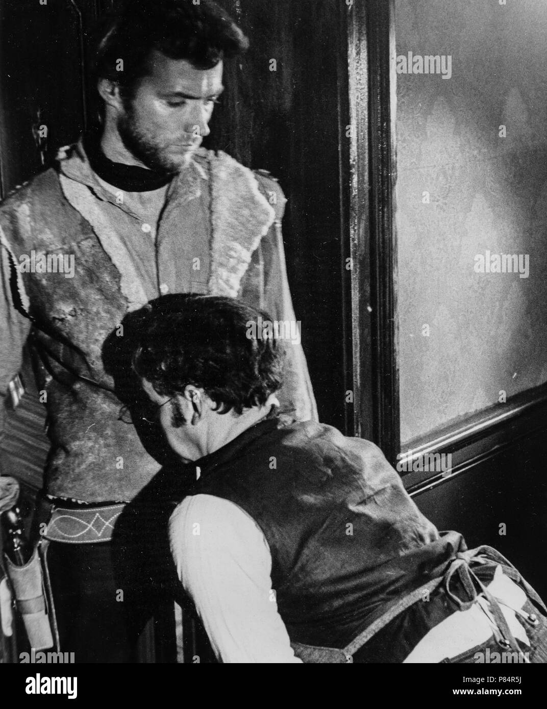 clint eastwood, gian maria volontè, for a few dollars more, 1965 Stock Photo