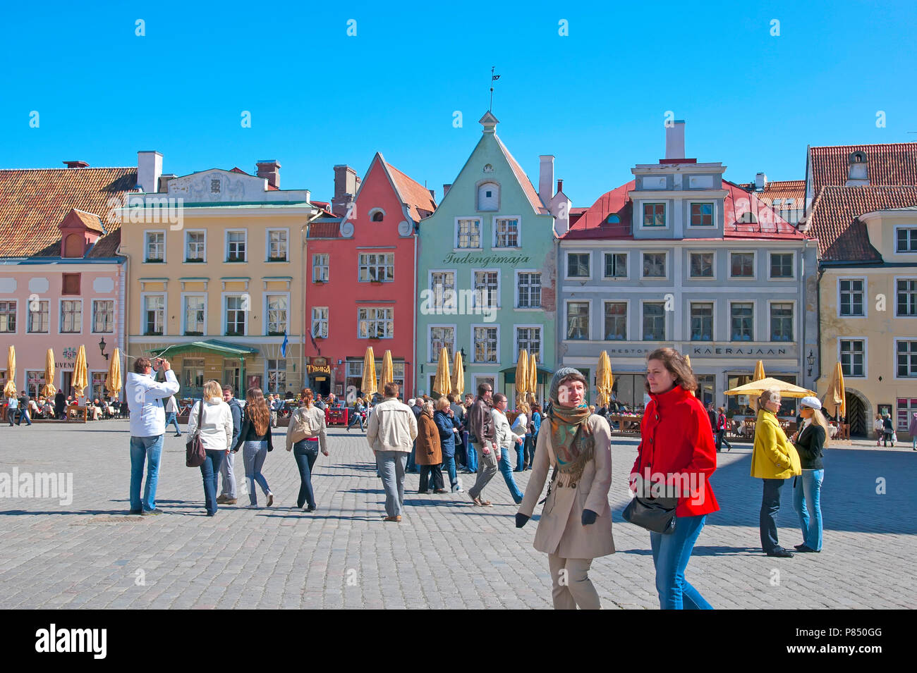 Tallin Estonia Outdoor Cafe High Resolution Stock Photography and Images -  Alamy