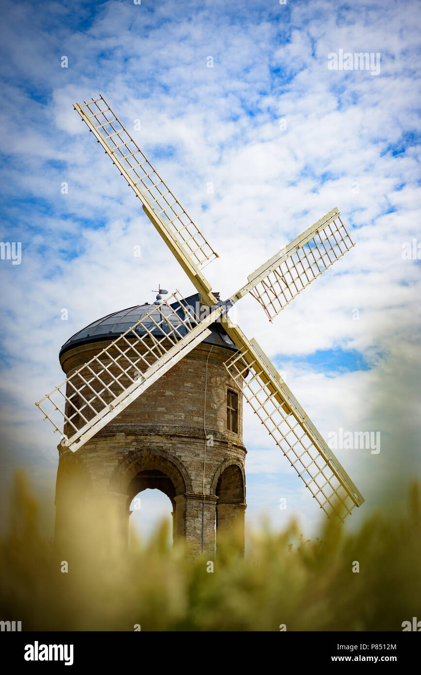 Chesterton Windmill on a summers day in Warwickshire, UK Stock Photo