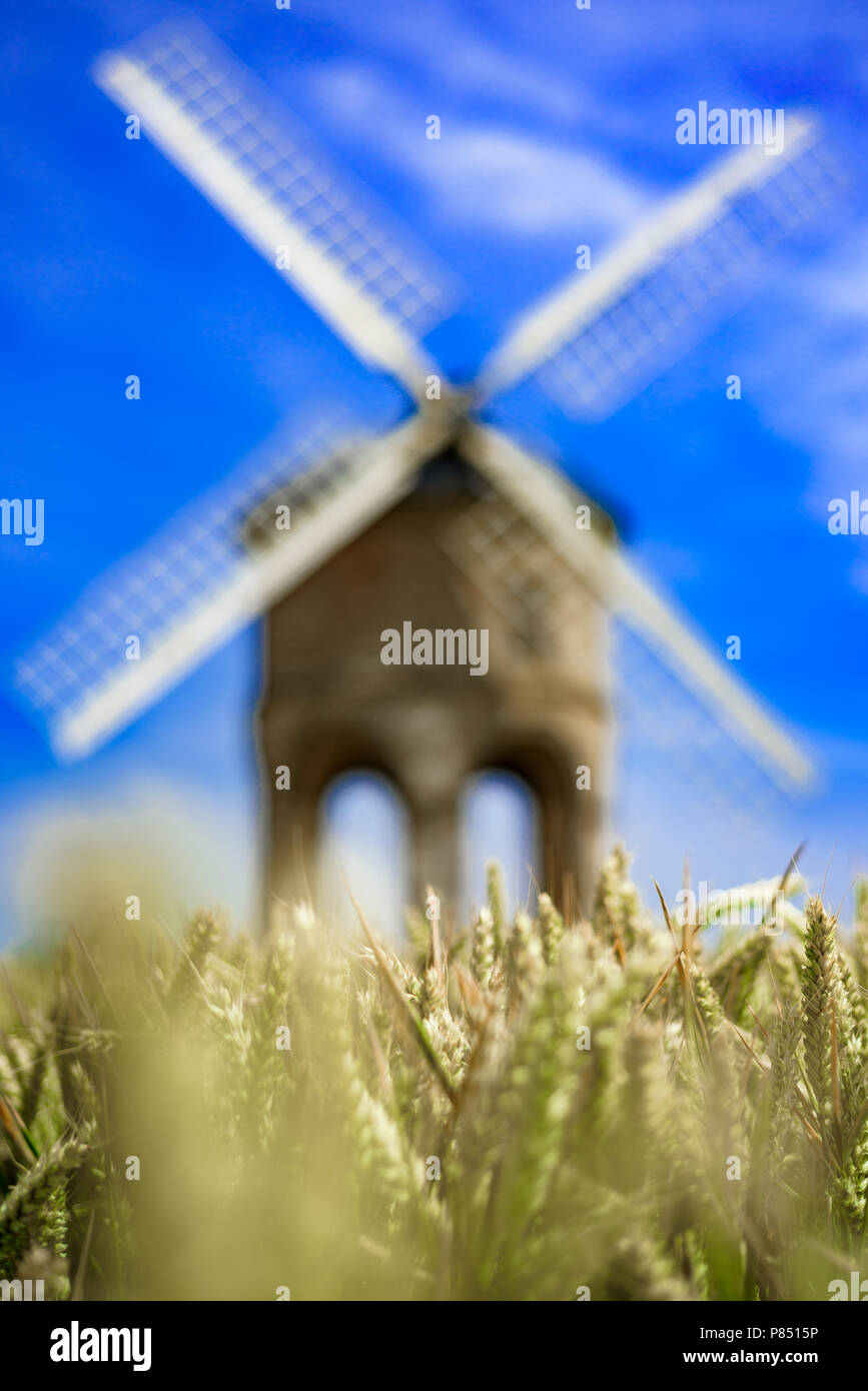 Chesterton Windmill on a summers day in Warwickshire, UK Stock Photo ...