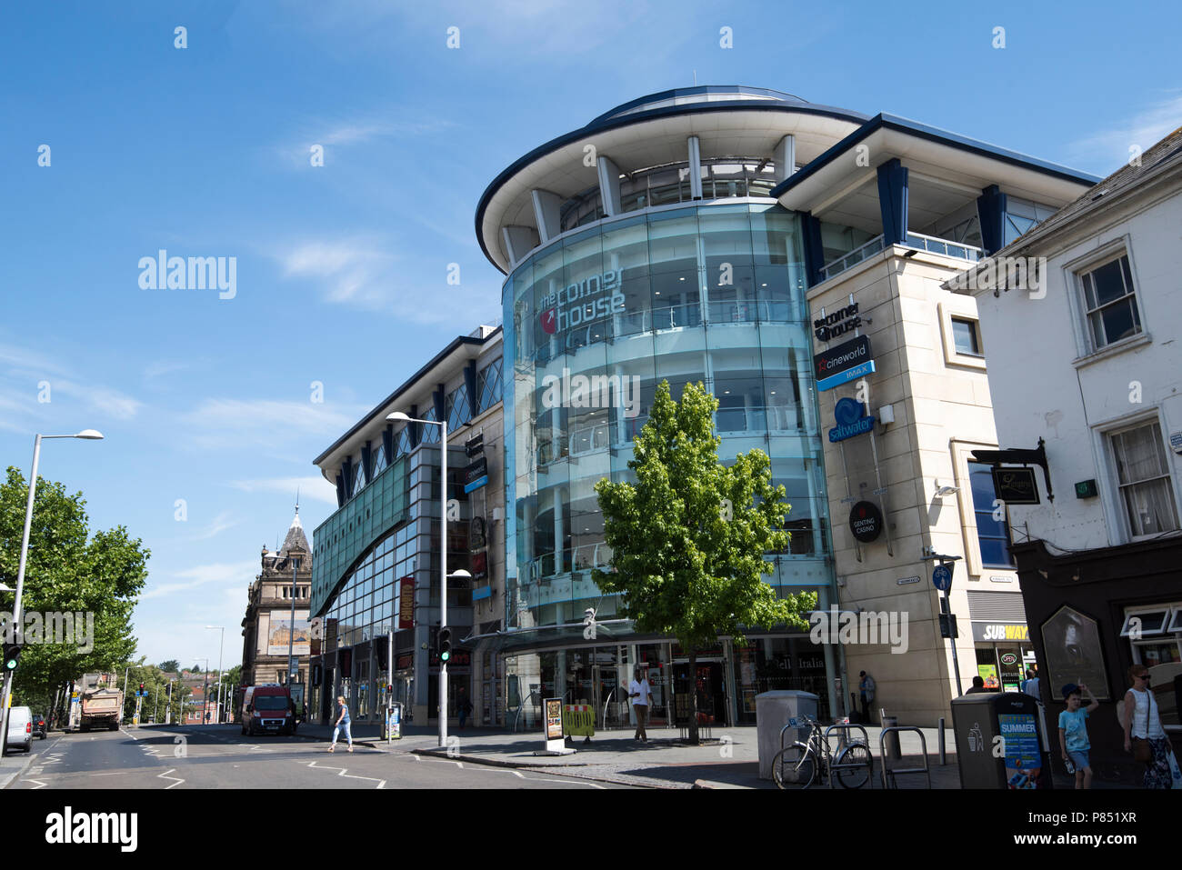 The Corner House in Nottingham City, Nottinghamshire England UK Stock