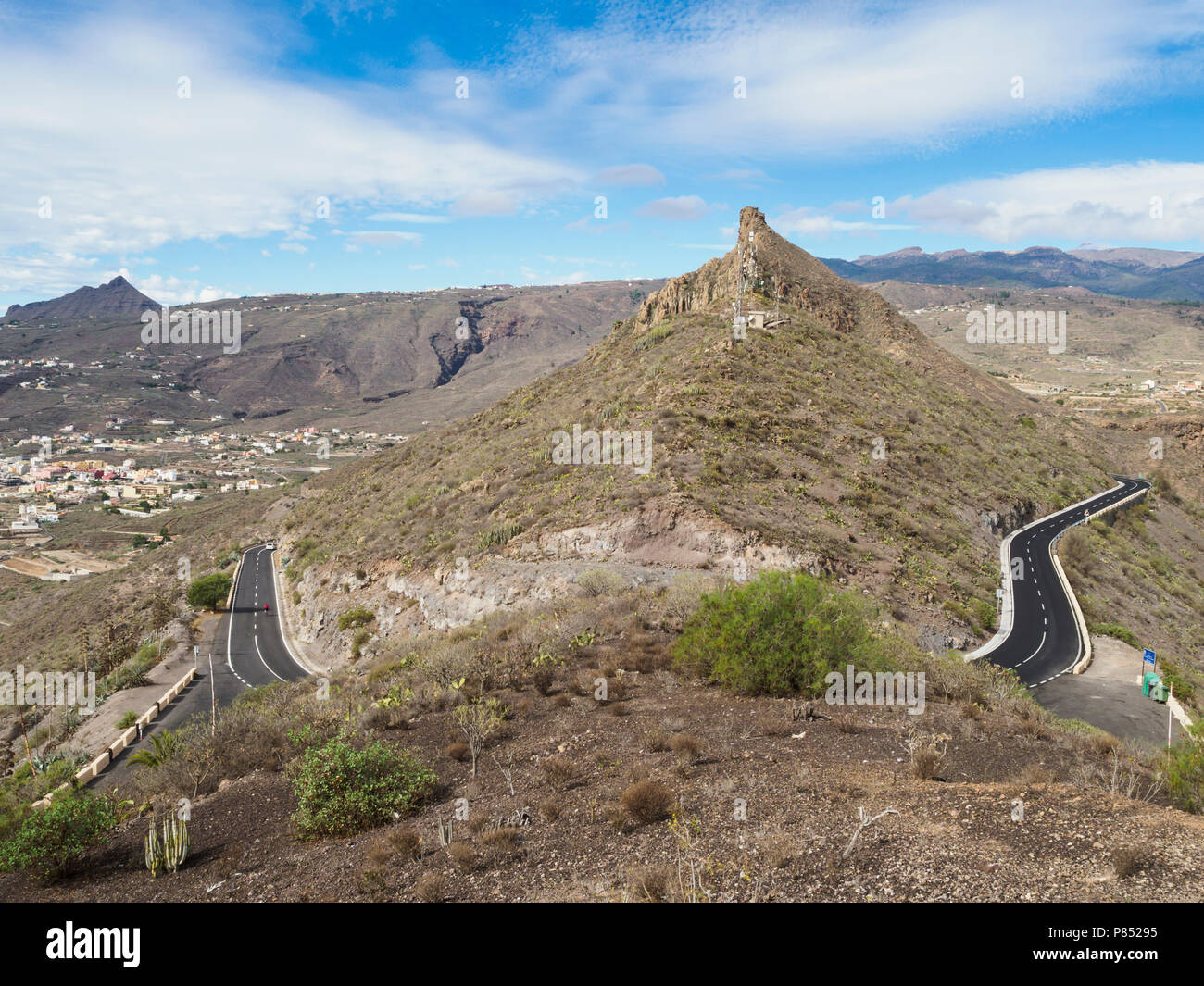 Tenerife Canary Islands From The Mirador De Le Centinela Near Valle tenerife-canary-islands-from-the-mirador-de-le-centinela-near-valle