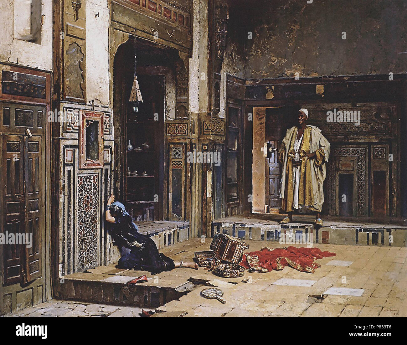 Roussoff Alexandre Nicolaievitch - Bought for the Harem Stock Photo - Alamy