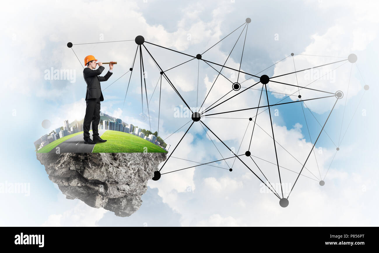 Concept of modern wireless technologies as effective tool for business