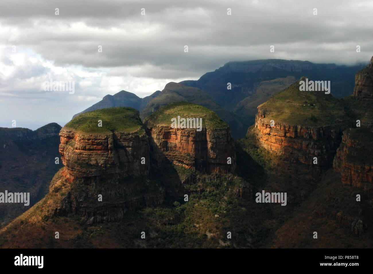 Three Rondavels South Africa Drie Rondavels Zuid Afrika Stock Photo Alamy