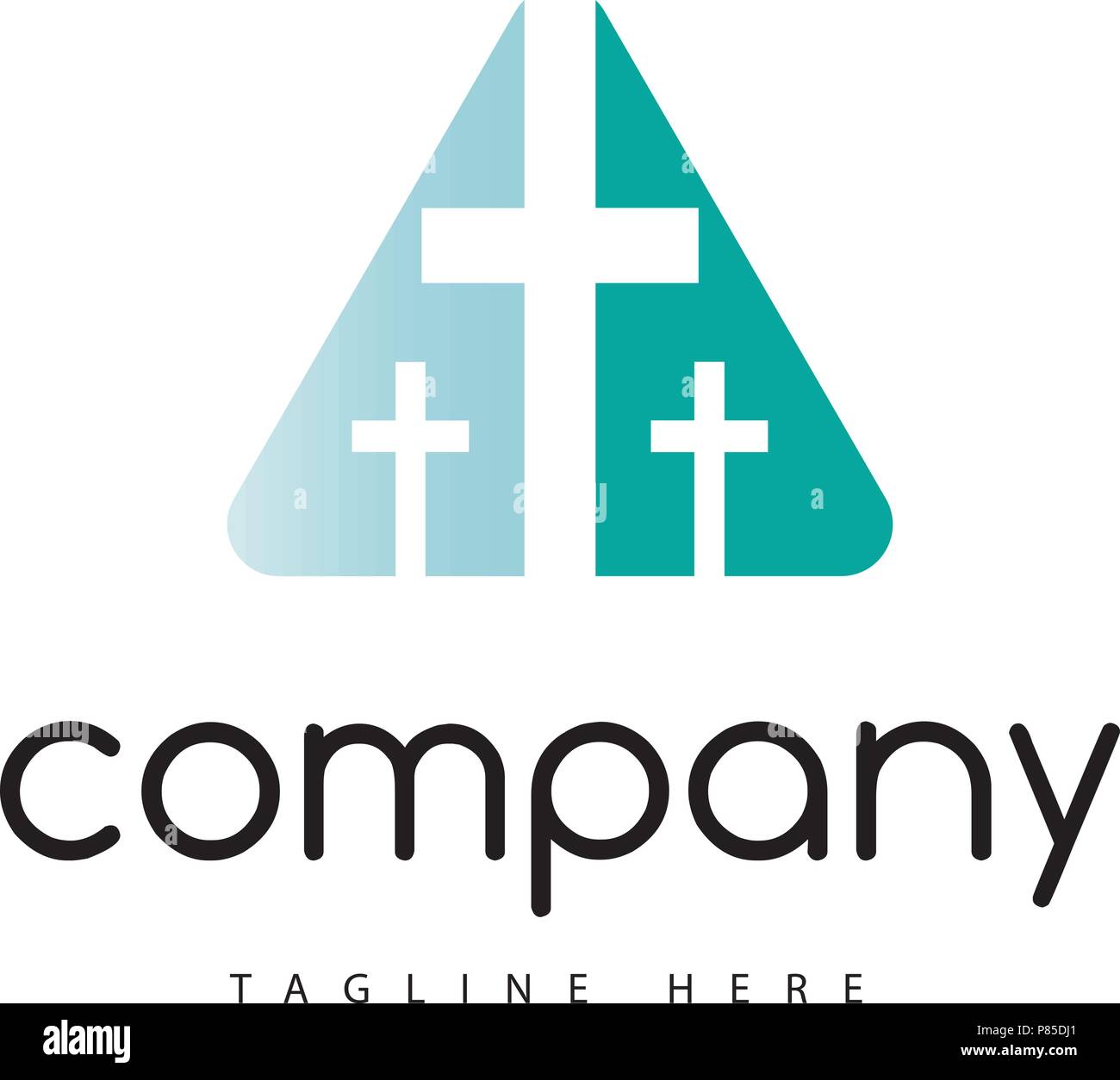 Trinity logo Stock Vector