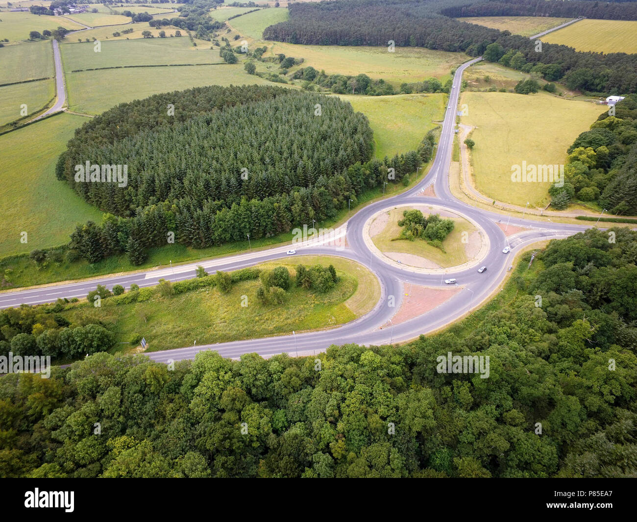 Major roundabout junction hires stock photography and images Alamy