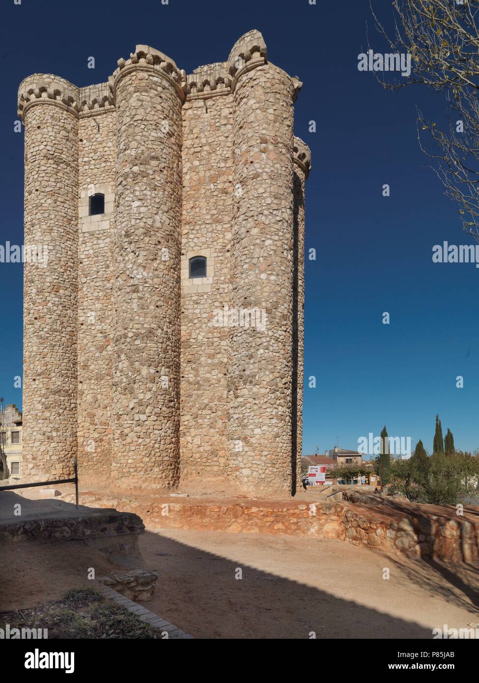 Castillo De Villarejo De Salvanes Fortaleza De La Orden Militar De Santiago Madrid Espana Stock Photo Alamy