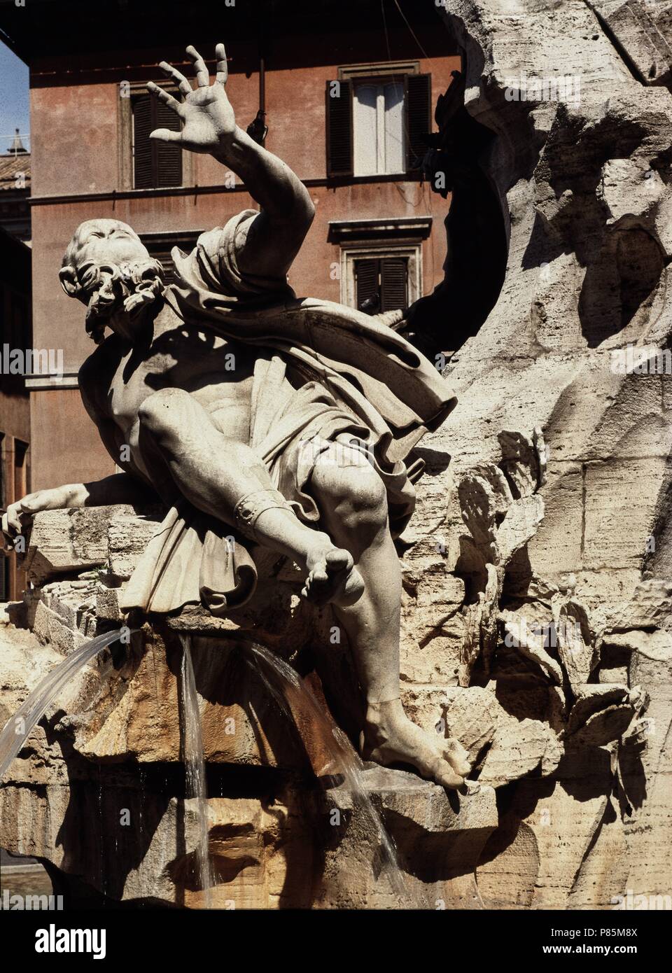 Fuente de los cuatro rios roma hi-res stock photography and images - Alamy