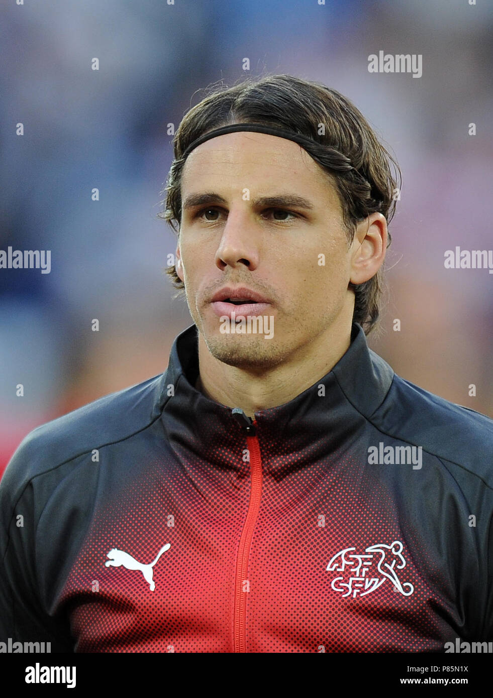 KALININGRAD, RUSSIA - JUNE 22: Yann Sommer of Switzerland  during the 2018 FIFA World Cup Russia group E match between Serbia and Switzerland at Kaliningrad Stadium on June 22, 2018 in Kaliningrad, Russia. (Photo by Norbert Barczyk/PressFocus/MB Media) Stock Photo