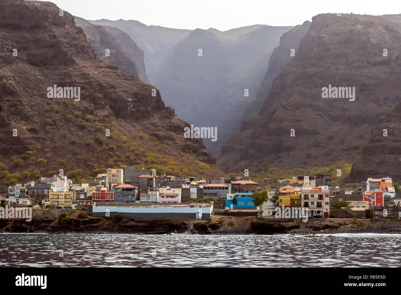 View of Tarrafal in Sao Nicolau, Cape Verde. June 5, 2018 Stock Photo -  Alamy