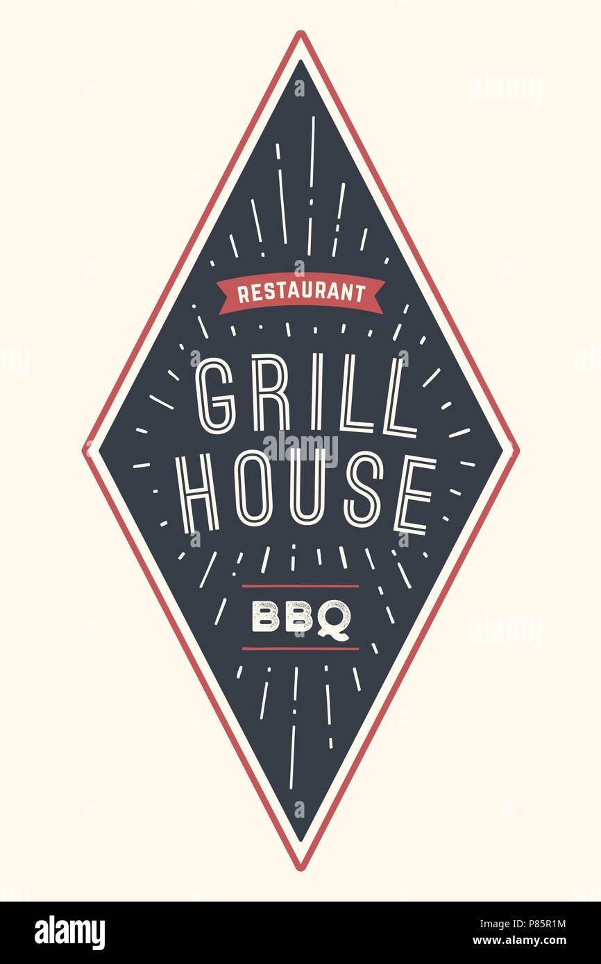 Logo BBQ Grill House Stock Vector Image & Art Alamy