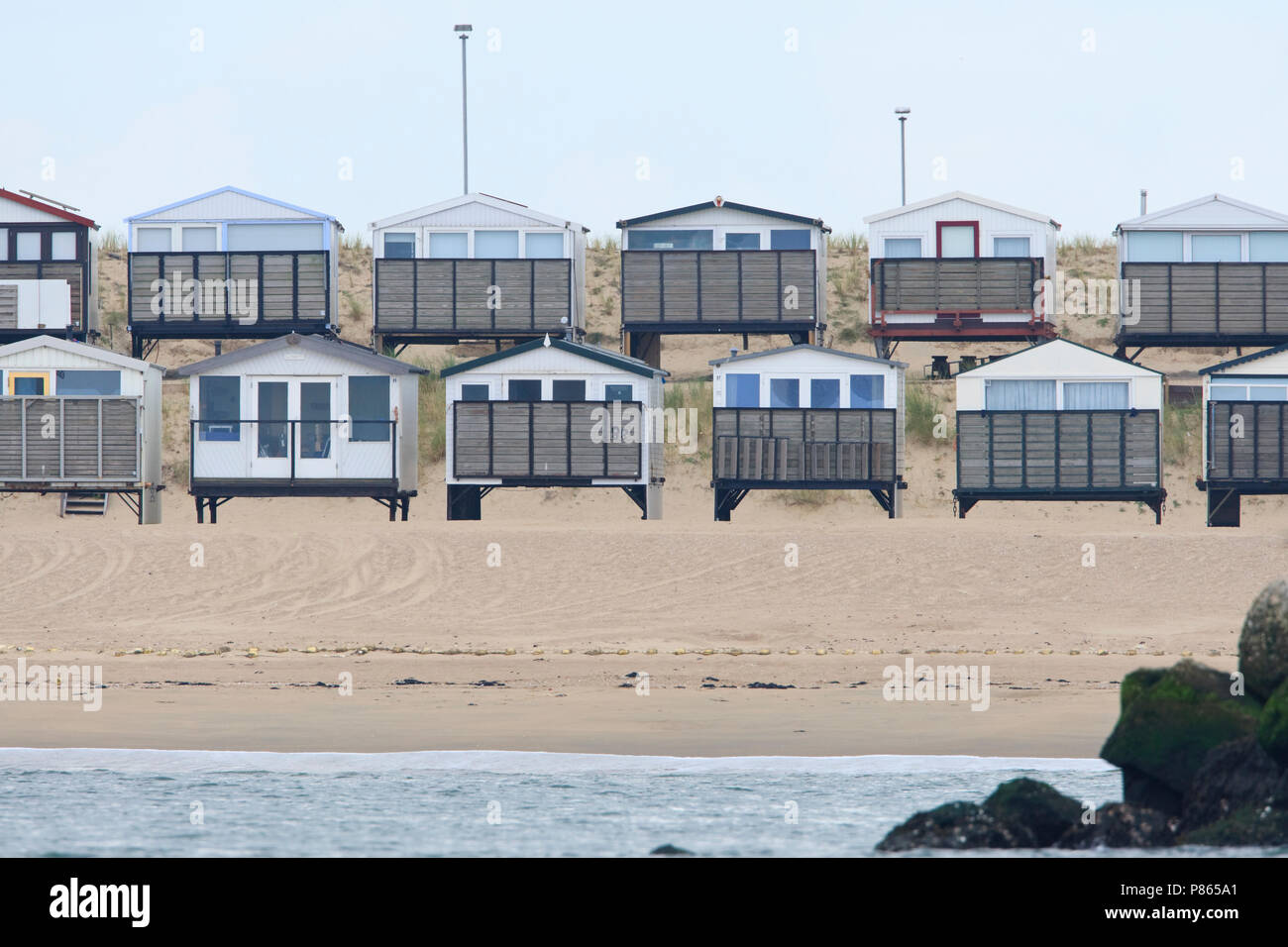 Download Strandhuisjes Desktop Wallpaper