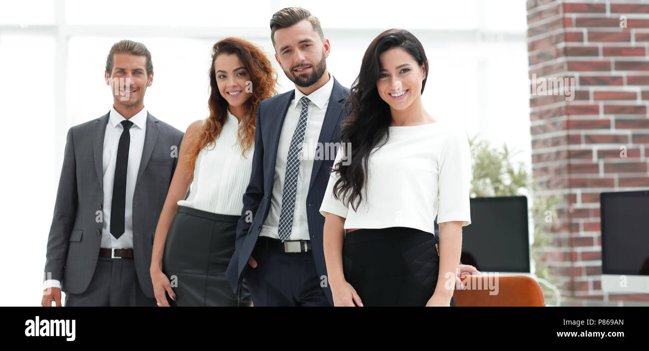 successful business team in office Stock Photo - Alamy