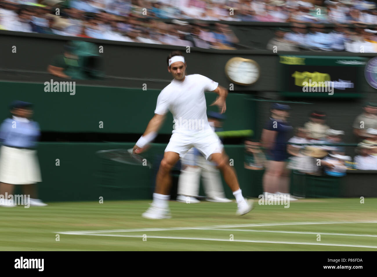 Wimbledon championships camera hi-res stock photography and images