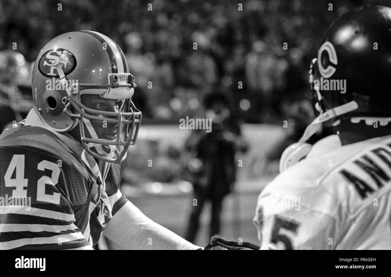 Ronnie lott Black and White Stock Photos & Images - Alamy