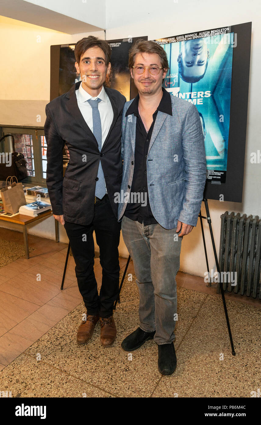 New York Ny July 9 18 Gabriel Judet Weinshel Edoardo Ballerini Attend 7 Splinters In Time New York Premiere At The Anthology Film Archives Credit Lev Radin Alamy Live News Stock Photo Alamy
