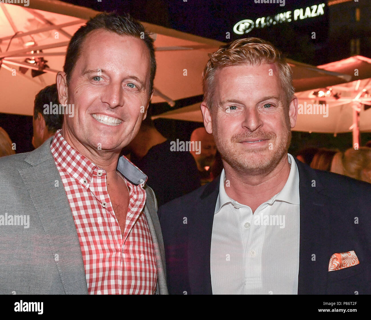 Berlin, Germany. 06th July, 2018. Richard Grenell (L), United States