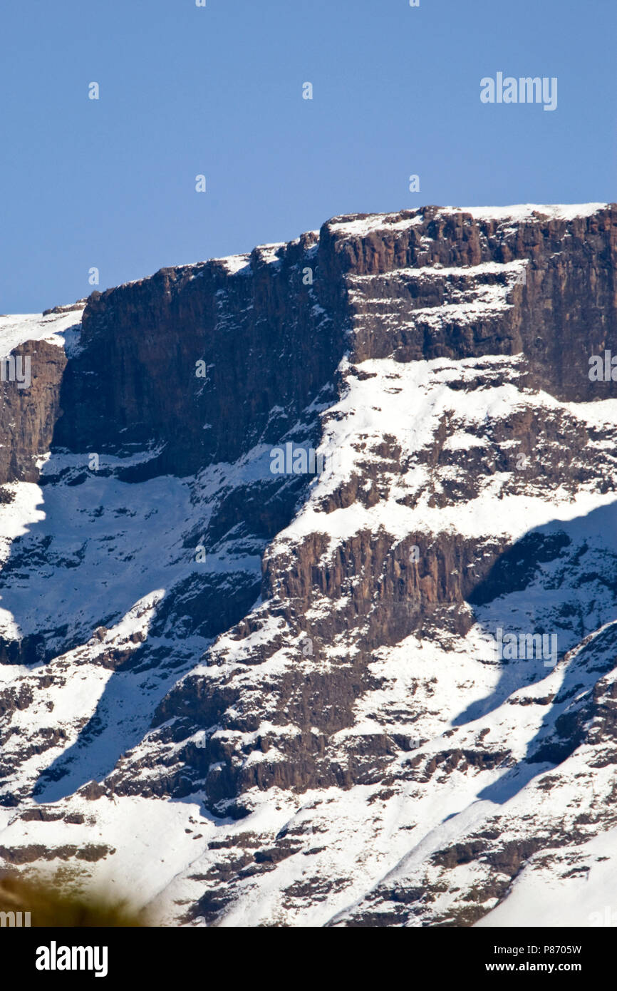 Sani Pass, Drakensbergen, South-Africa Stock Photo