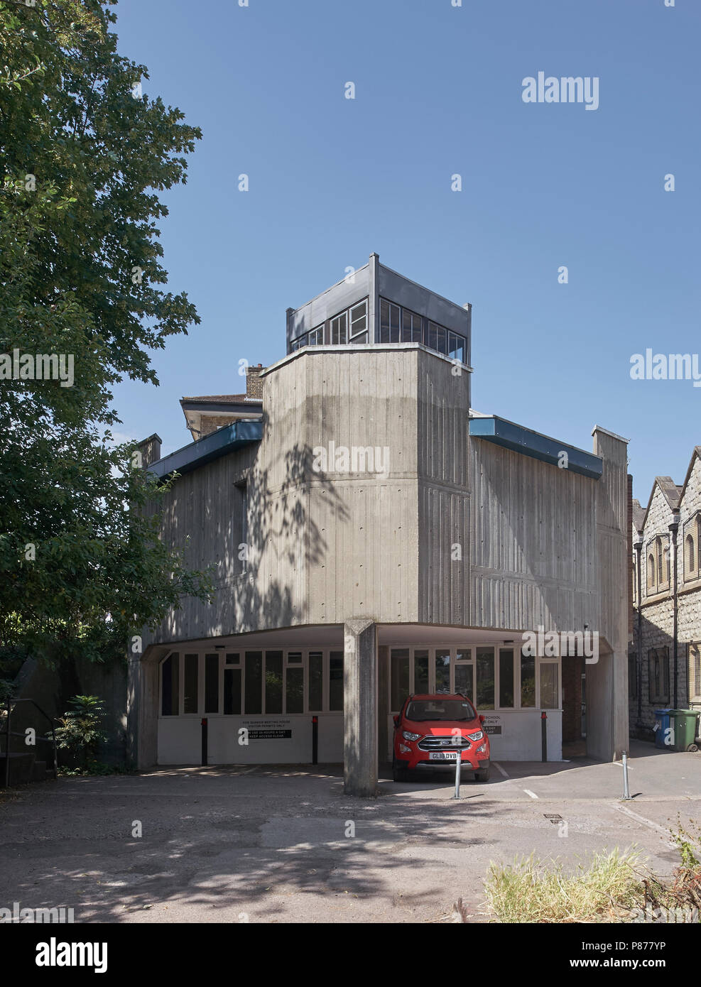 Blackheath Quaker Meeting House designed by Trevor Dannatt 1974 Stock